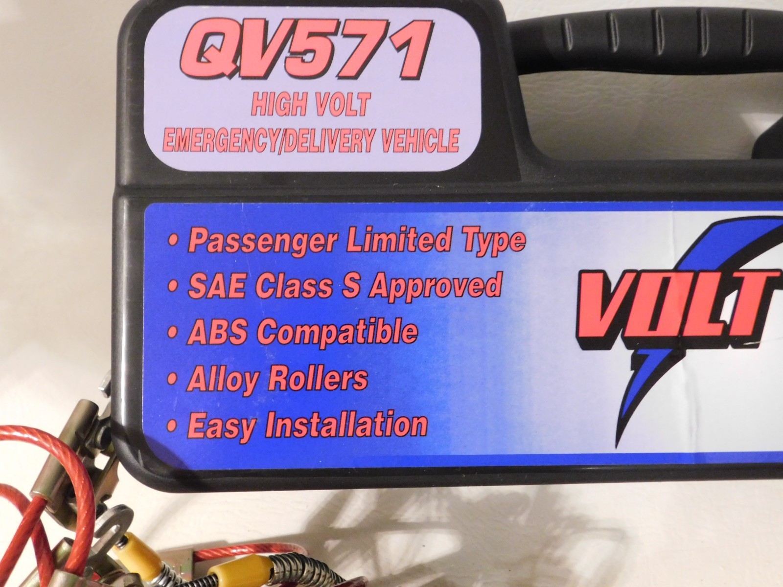 QV571 High VOLT Diagonal Cable Premium Tire Chains - Never Used