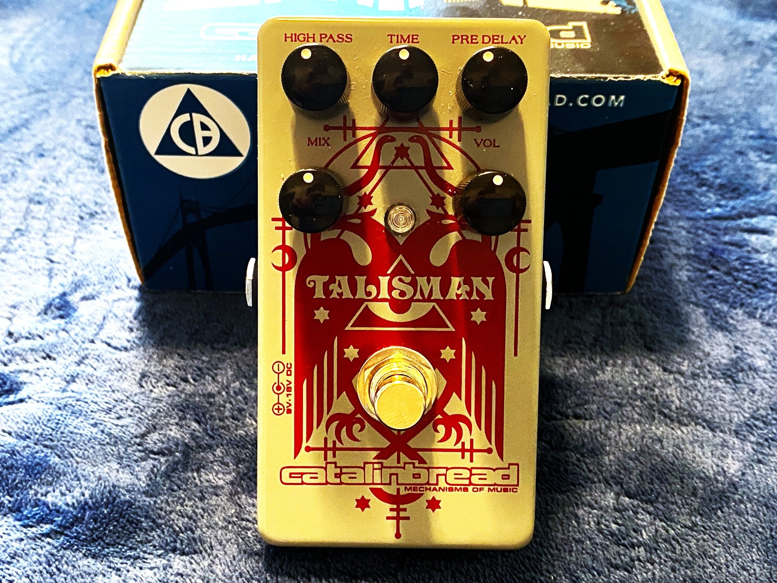 Catalinbread Talisman Plate Reverb Pedal