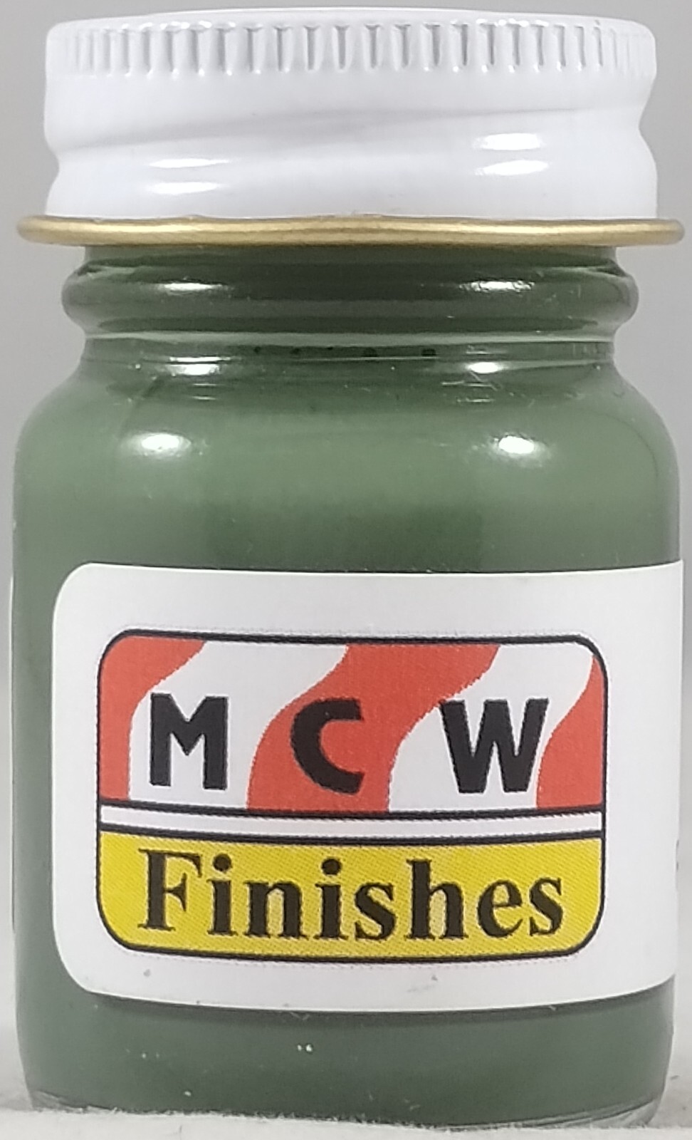 MCW Finishes MIL2176E Green FS34128 Enamel Model Paint for Military, Aircraft