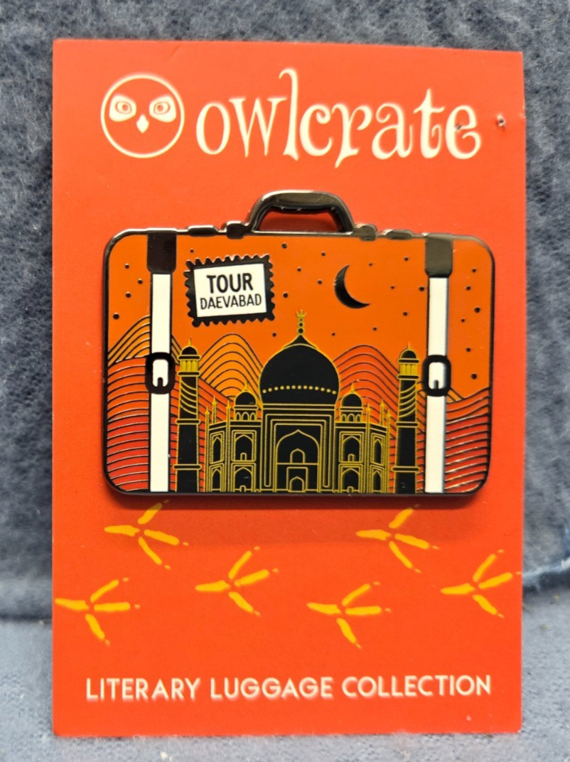 Owlcrate Literary Luggage Collection Series 1   #7 of 12 Hey Atlas City of Brass