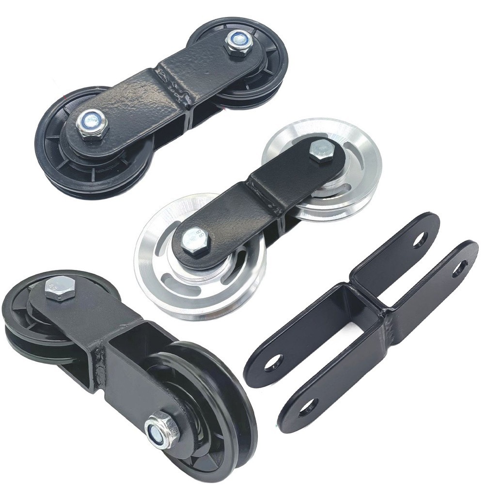 Figure 8 Style Pulley Wheel Double Row for Lat Pulldown Gym 70/88/90mm