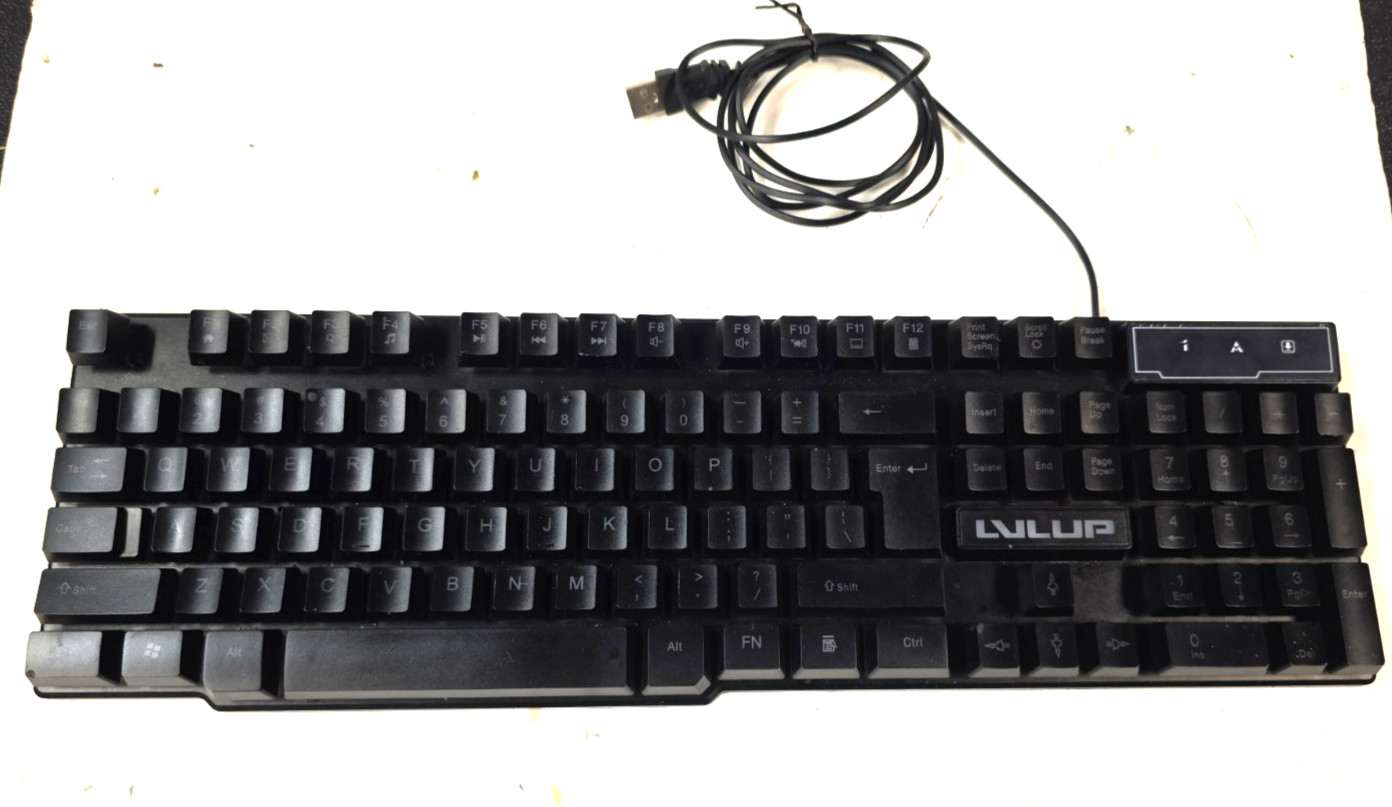 Lvlup Lu734PDQ  Keyboard - Used