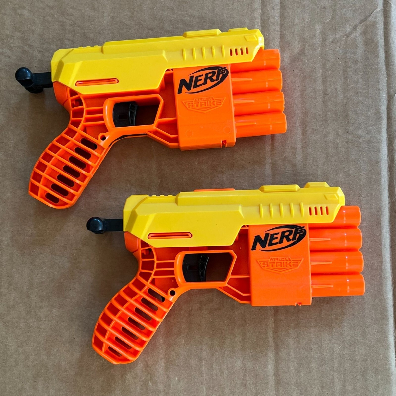 Hasbro NERF Alpha Strike Fang QS-4 Lot of 2 NO AMMO