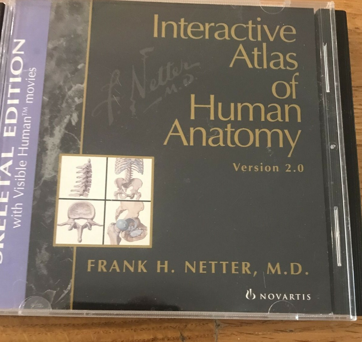 CD Interactive Atlas of Human Anatomy Version 2.0 CD for Mac & Windows