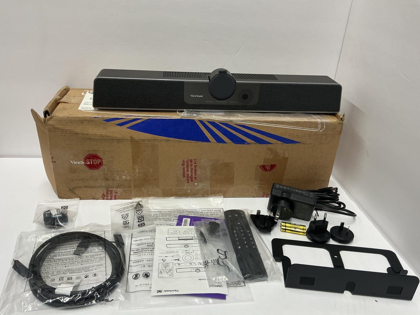 ViewSonic UMB202 Microsoft Teams Rooms Video Conferencing Bundle 4K Video Bar