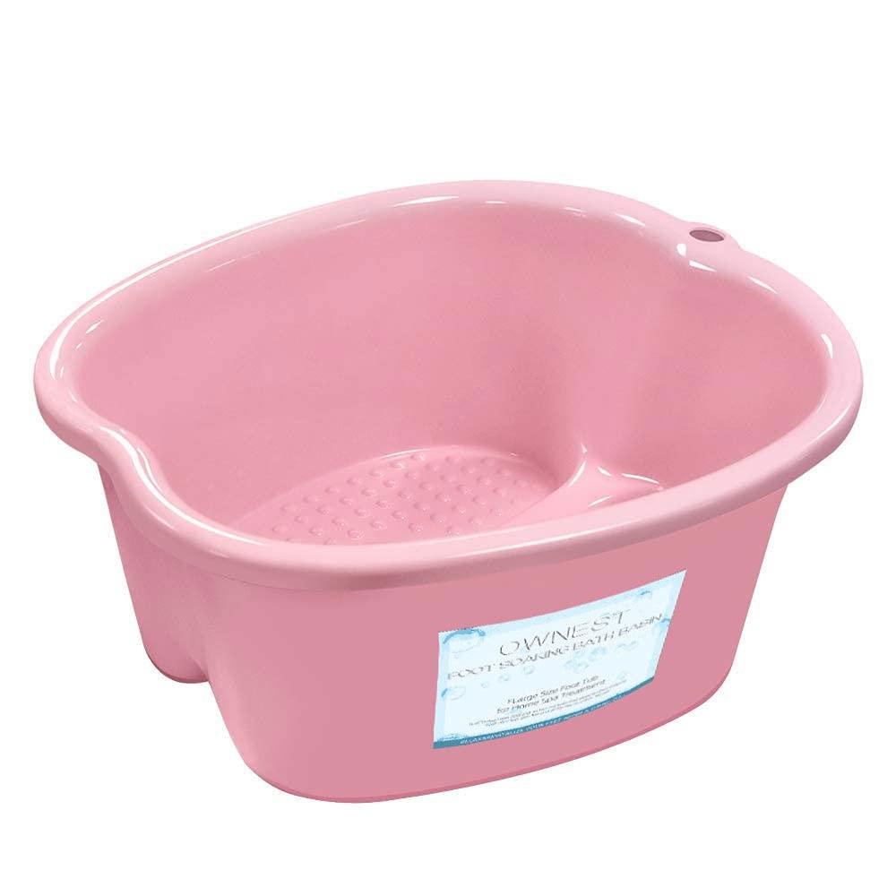 Ownest Foot Bath Spa,Water Spa and Foot Massage, Sturdy Plastic Foot Basin fo...