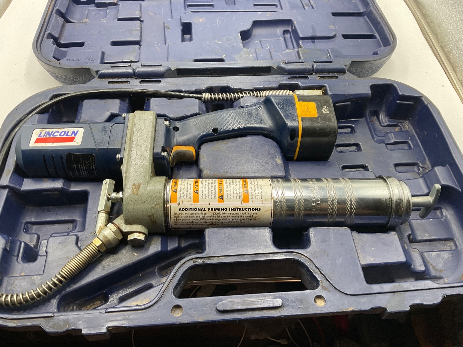 Lincoln Model 1200 PowerLuber Grease Gun - 12V -