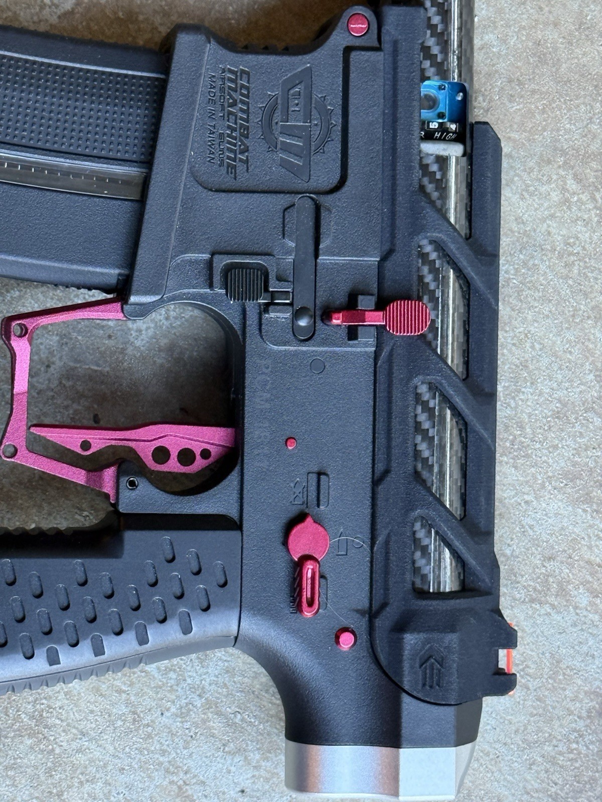 Custom Airsoft AEX G&G “Widow” Speedsoft Build