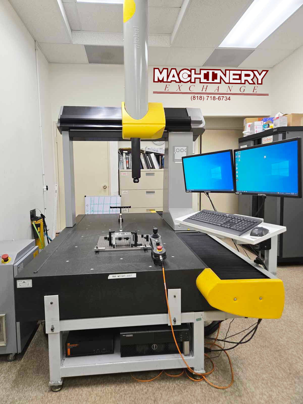 2003 BROWN & SHARPE Global FX 35"x60"x32" CMM w/ Renishaw Probe & Upgrades