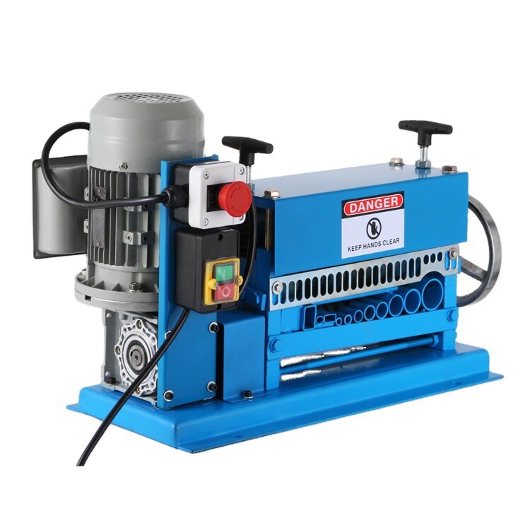Automatic Scrap Cable Stripper Electric Wire Stripping Machine 0.06-0.8inch