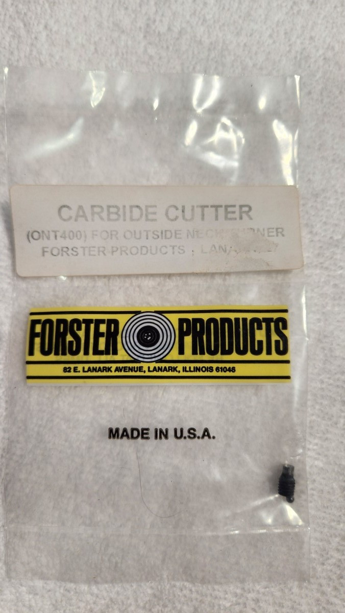 Forster Carbide Cutter For Outside Neck Turner #ONT400 - 2 available