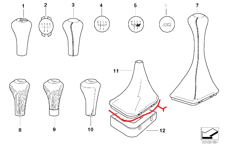 BMW E36 Shift Boot Frame | Manual Shifter Trim Ring | 3D Printed ABS Part