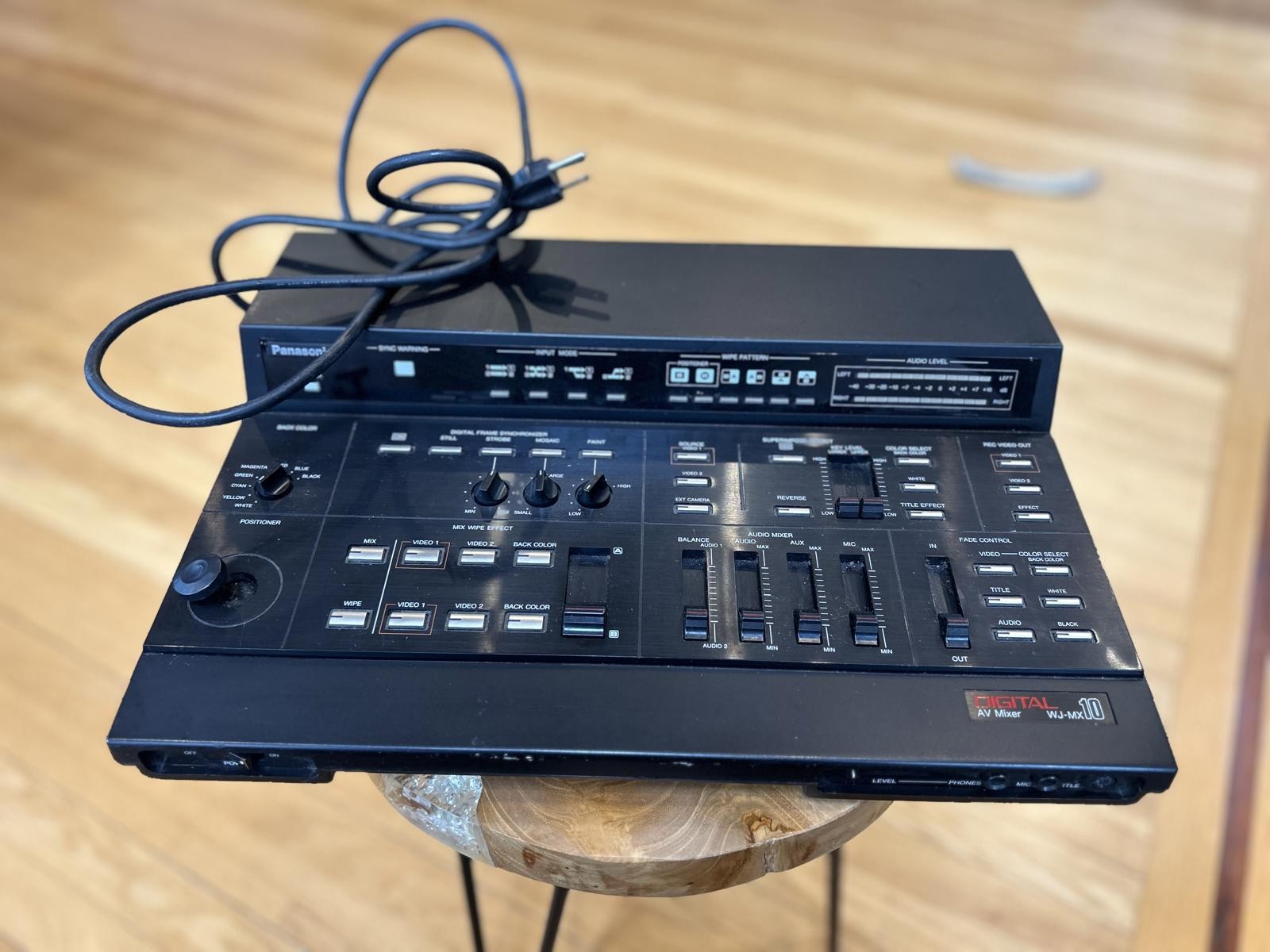 Panasonic Wj-Mx 10 Audio & Video Digital Production Mixer