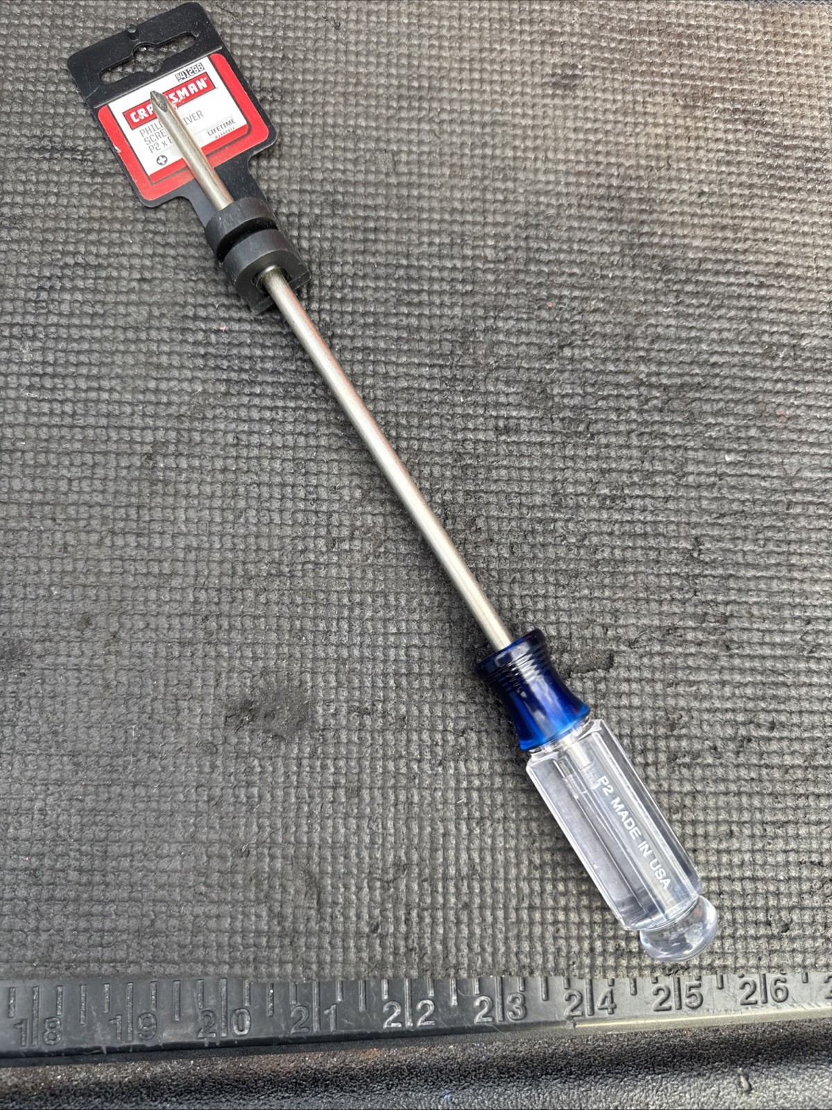 Sears Craftsmans Nos P2 Phillips Screwdriver X 8” 41296 Western Forge