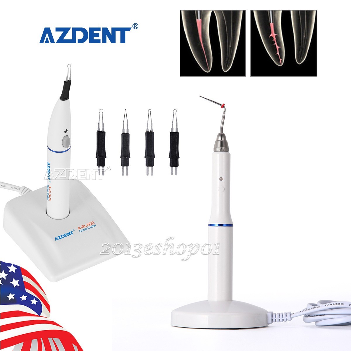 Dental Gutta Percha Obturation System Endo Heated Pen Gutta Perch Cutter