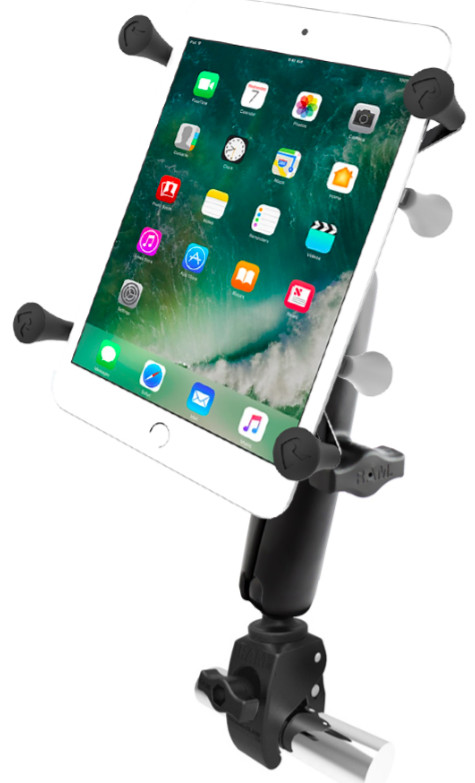 RAM-B-400-C-UN8U RAM Small Tough-Claw w/ Long Arm & X-Grip® Cradle for 7"-8" Tab