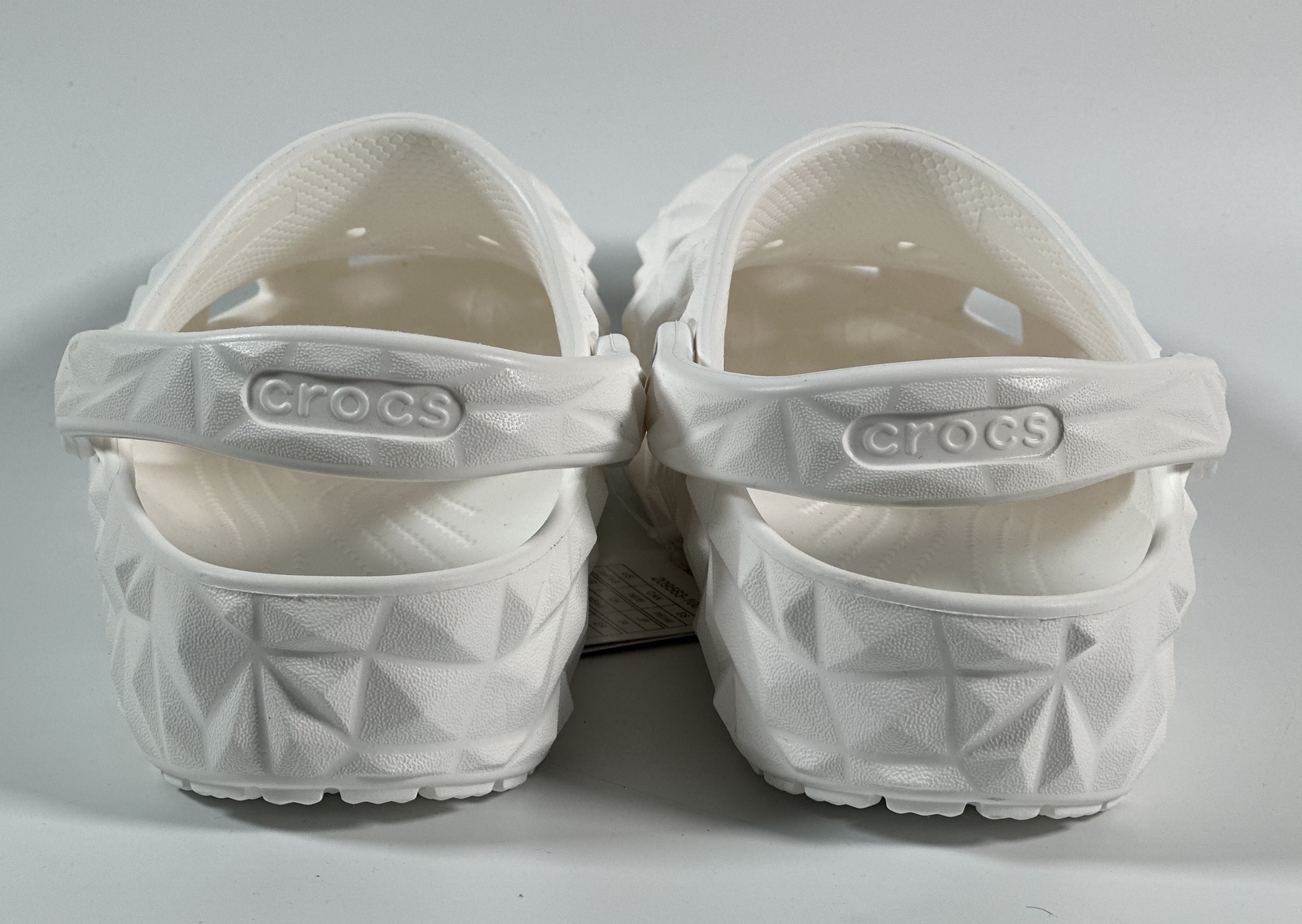 Crocs Adult Geometric Clog - White