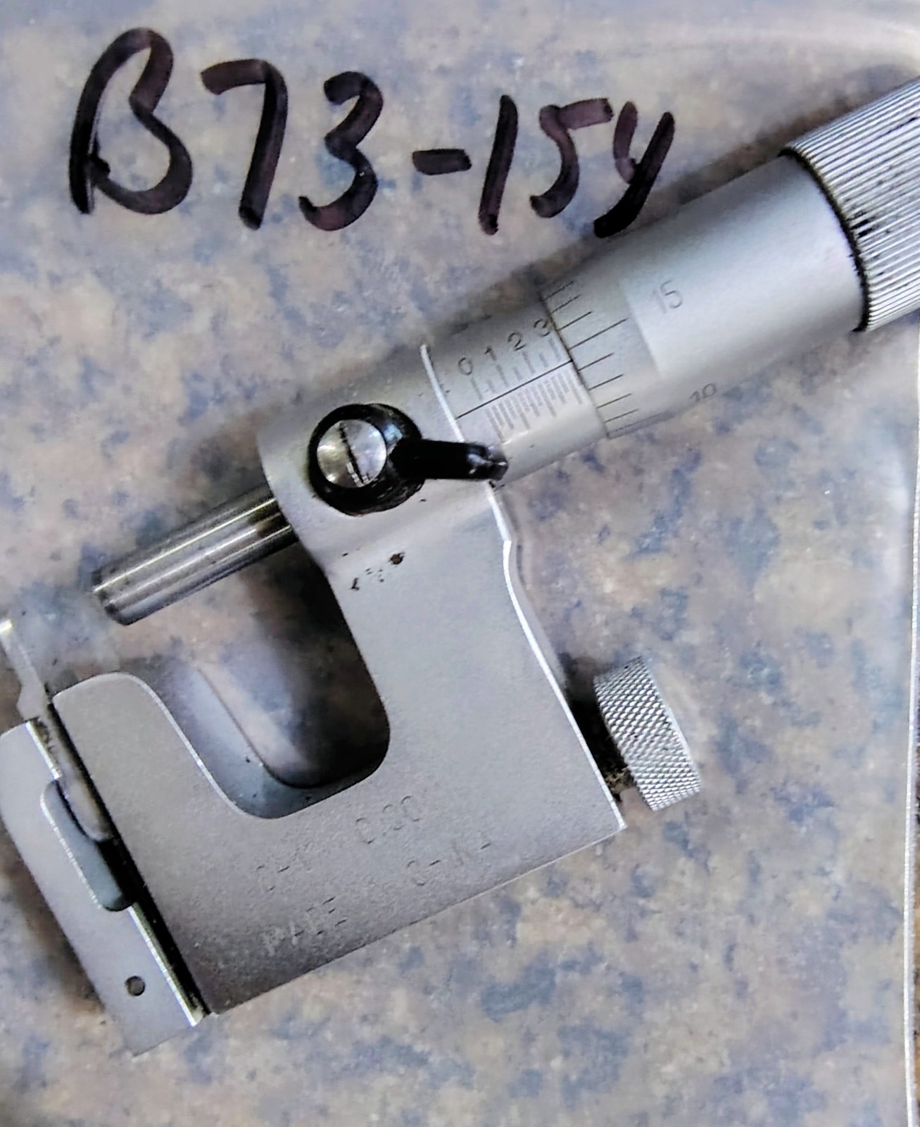 INTERCHANGABLE ANVIL MICROMETER 0-1 Inch .0001 Inch MACHINIST/TOOLMAKER