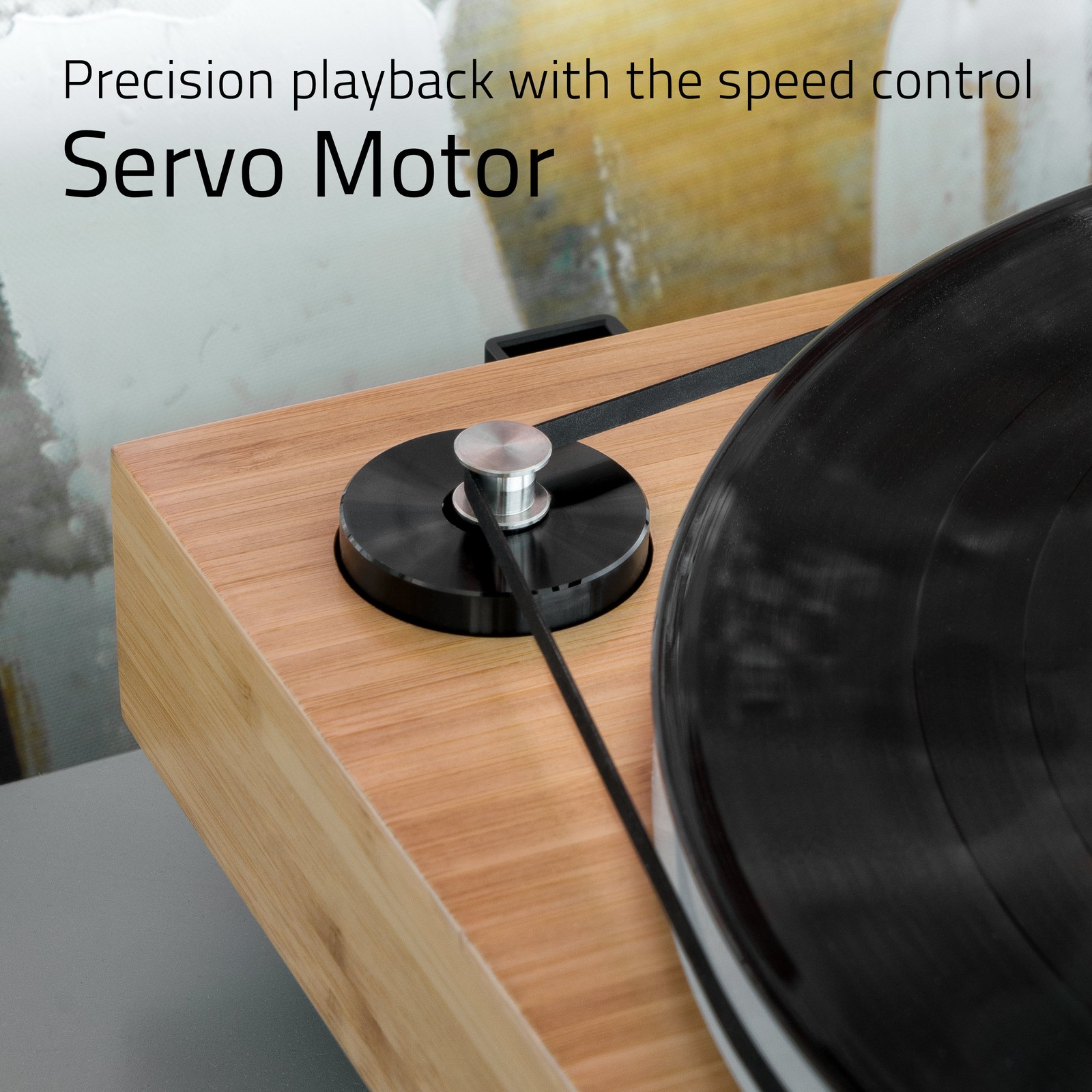 Fluance RT85 Reference Turntable with Record Weight and Vinyl Cleaning Kit