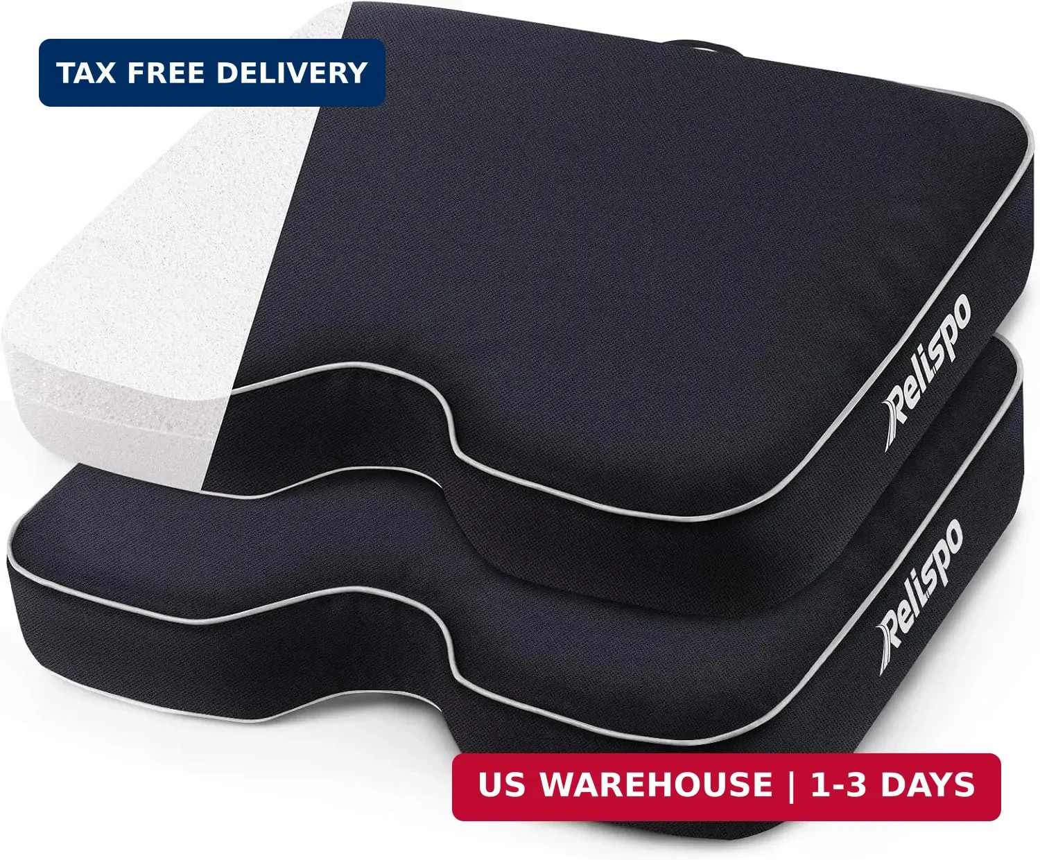 Stadium Seats for Bleachers with Integral Cutting Memory Foam, Stadium Seat Cush
