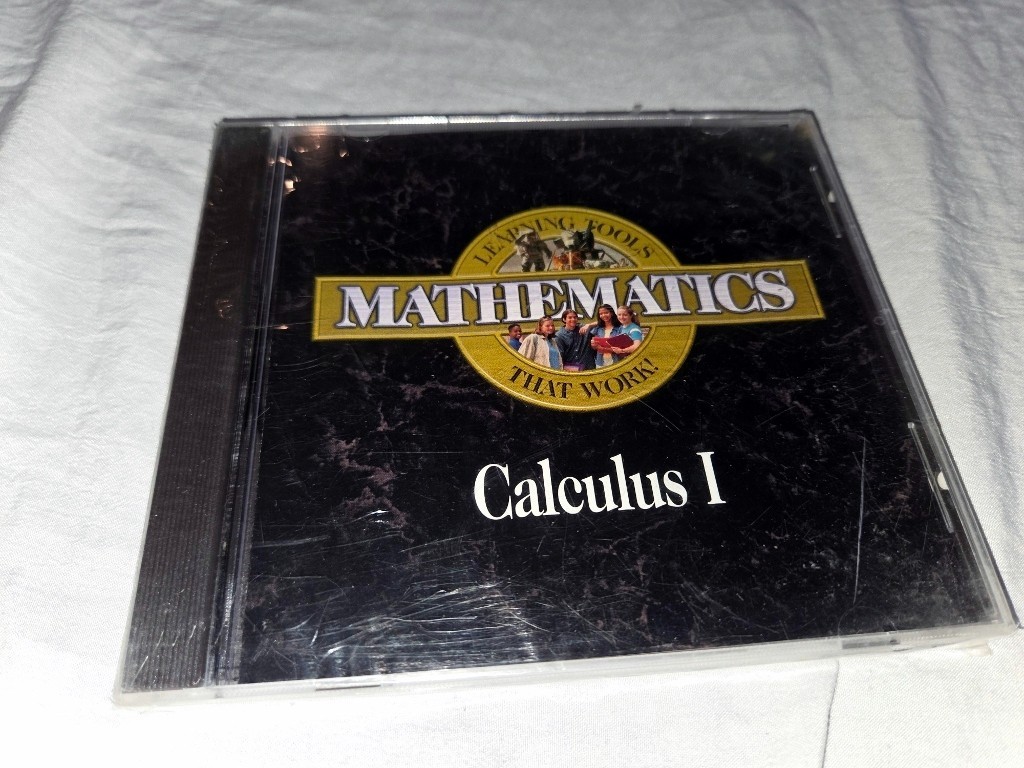 New Sealed Learning Tools That Work Mathematics Calculus 1 CD-ROM PC