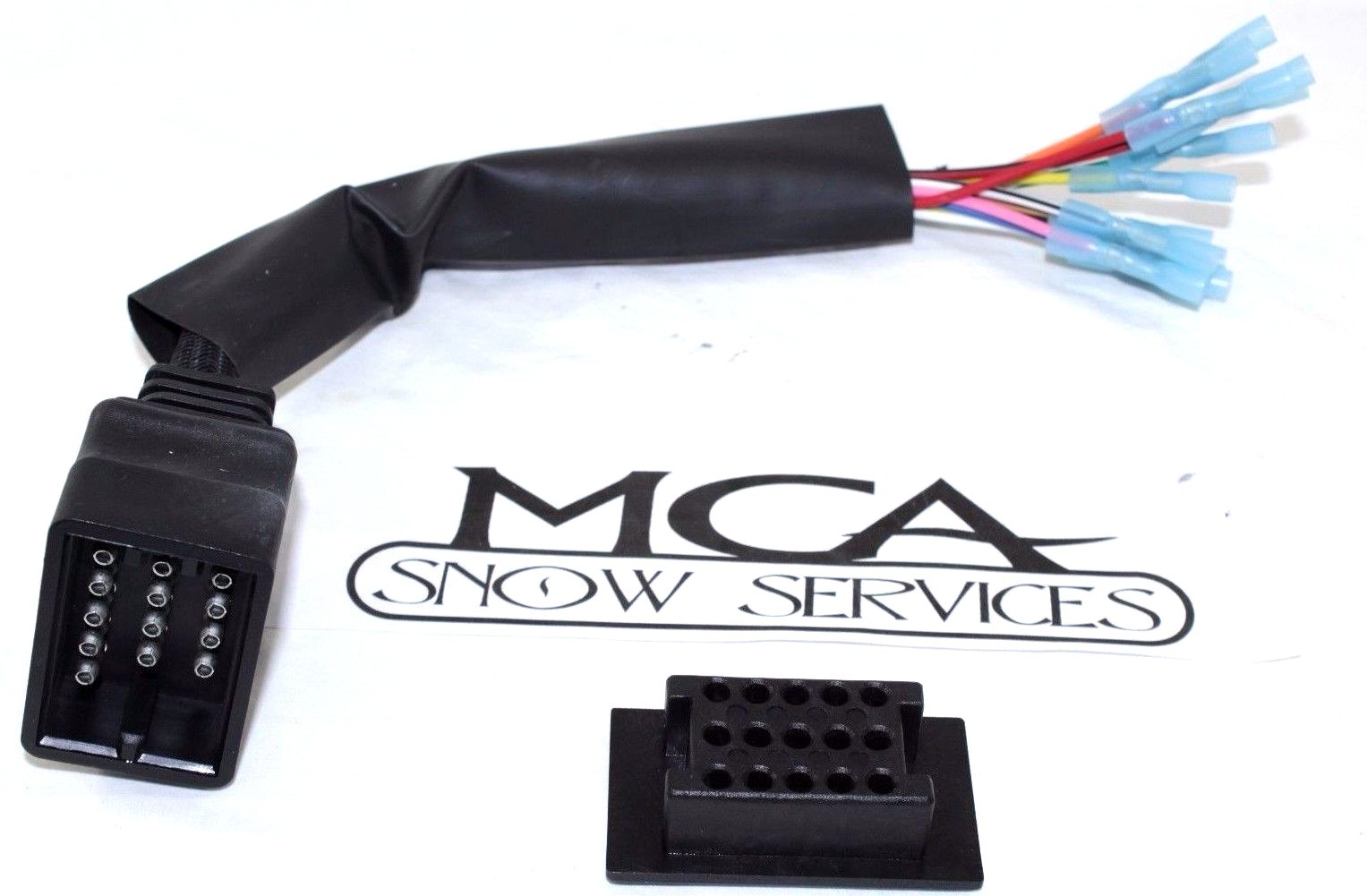 BOSS SNOW PLOW 13 PIN HARNESS CONNECTOR PIGTAIL REPAIR KIT PLOW SIDE MSC04754