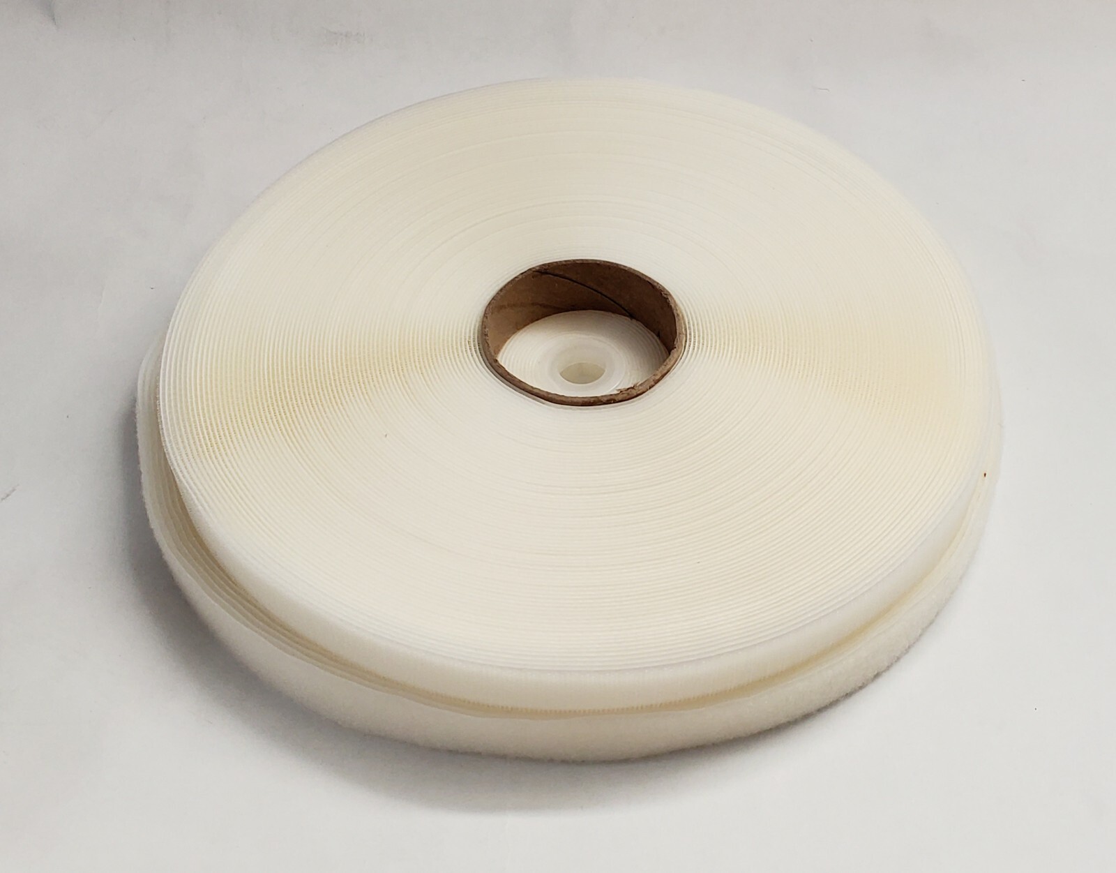 Sew-On Hook & Loop Fastener Set - 1" Wide Sold By-The-Yard - White