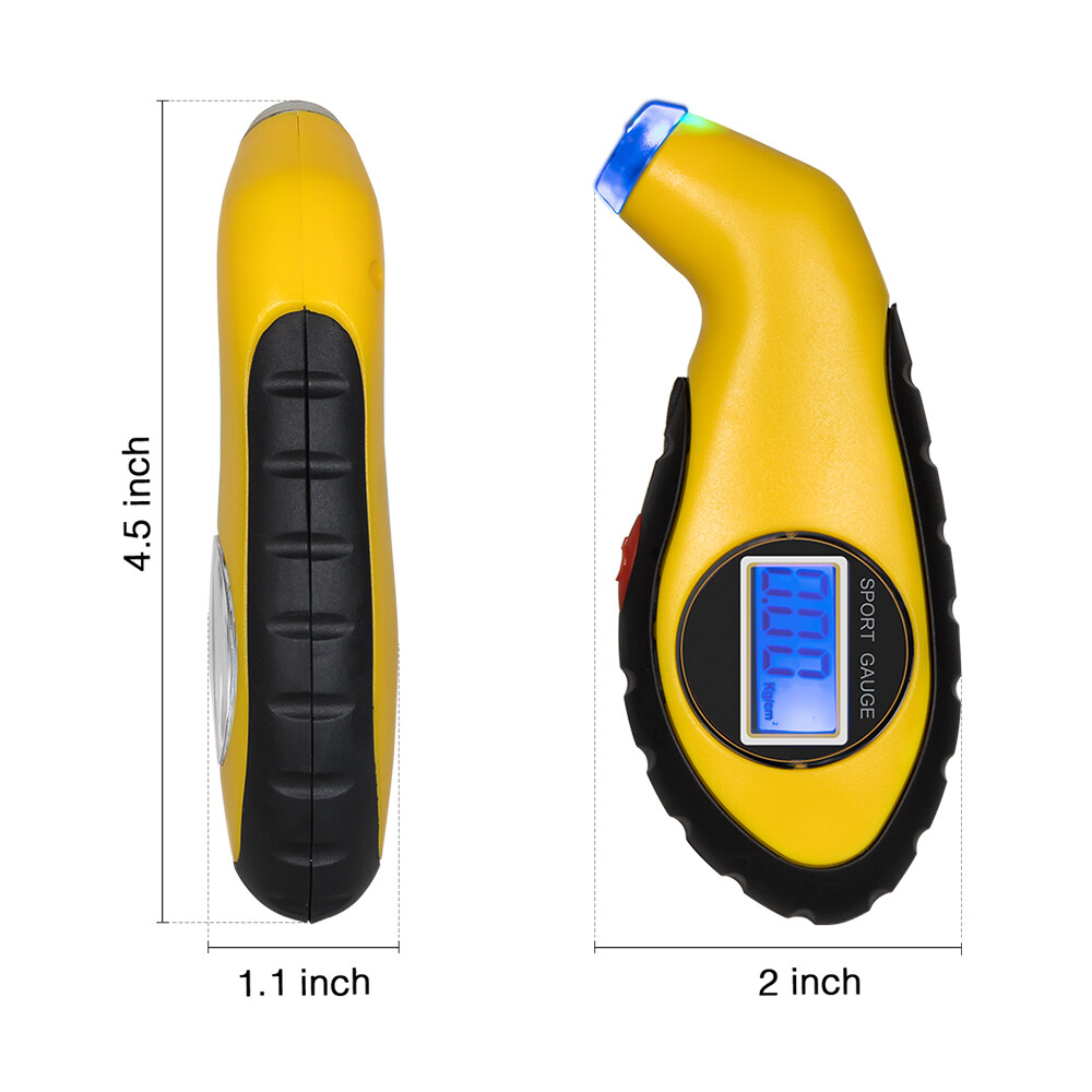 LCD Digital Tire Pressure Gauge Auto Car Truck Air PSI Meter Tester Tyre Gage