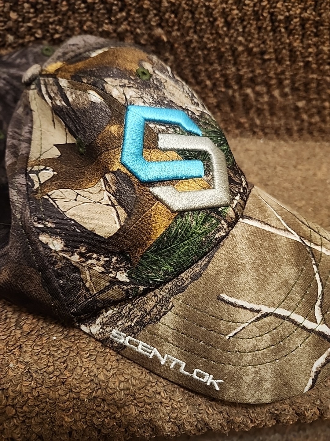 Scent-Lok Lightweight Tonal Hat Cap Hunting Realtree Excape Camo Adjustable