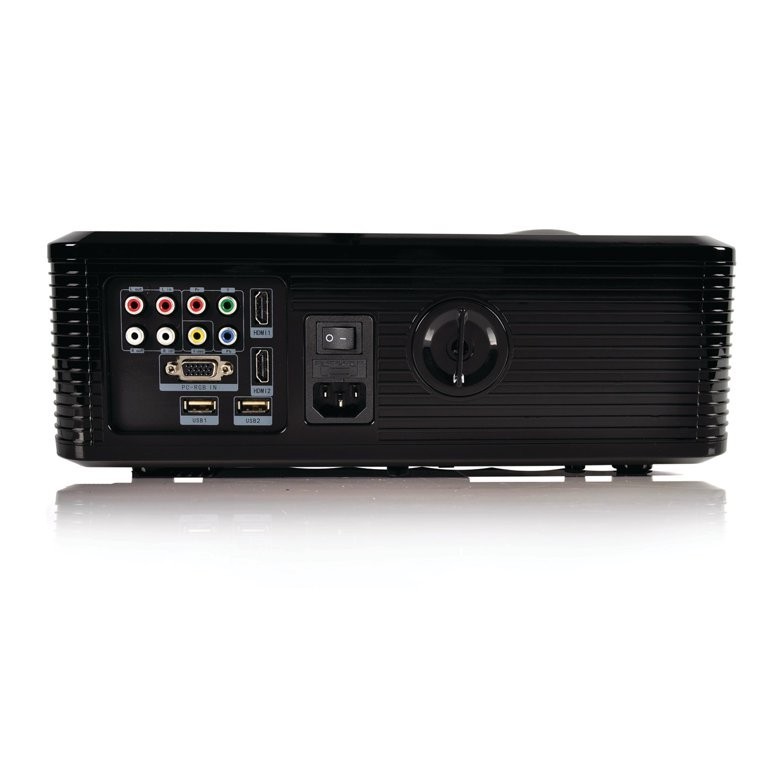 Pyle Pro PRJLE33 1080p Portable LED Projector - Black