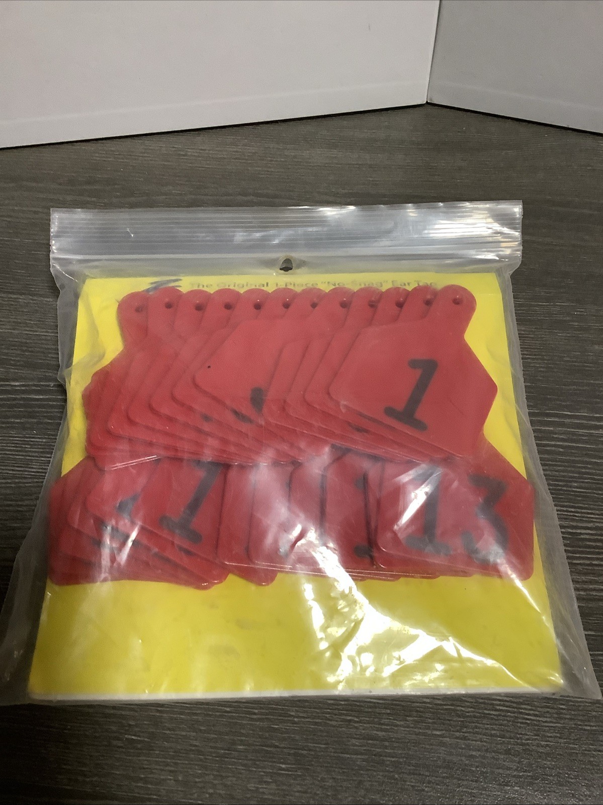 Z Tags Calf Ear Tags Red Numbered 1-25 9200232