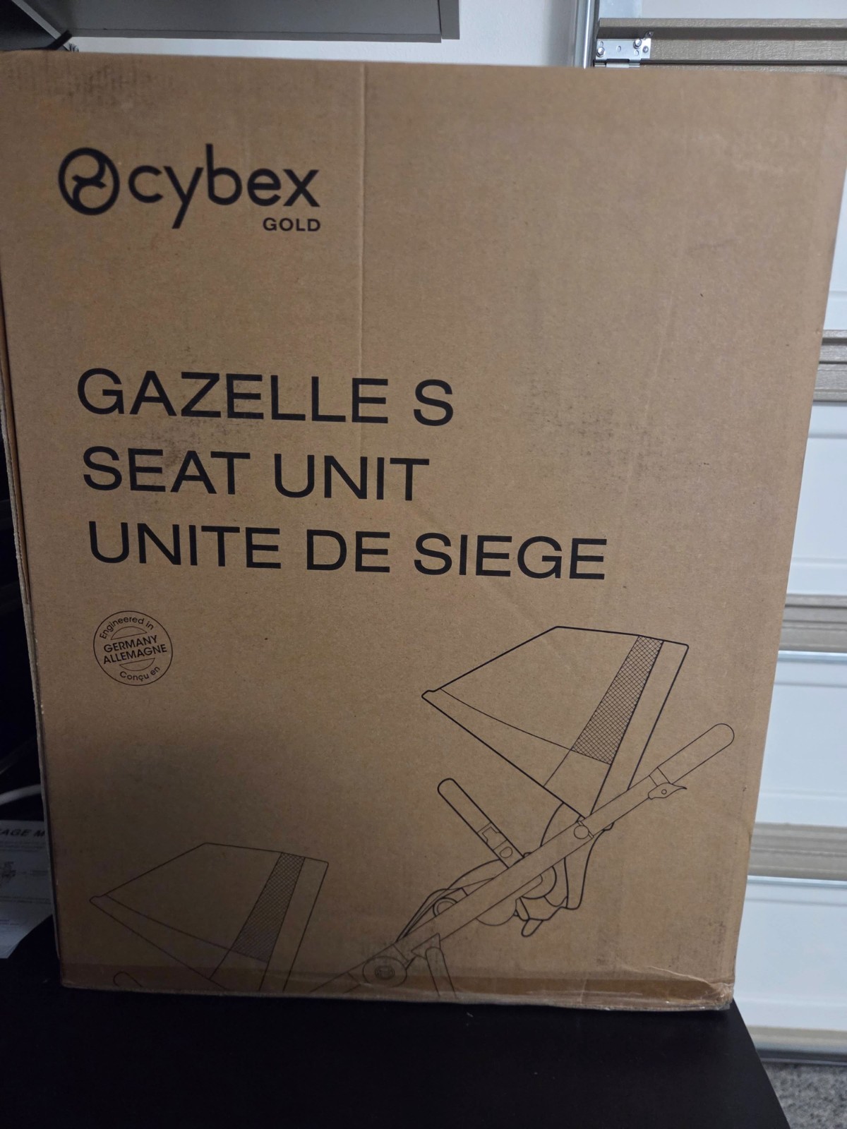 Cybex E-gazelle / Gazelle S Second Seat, Beige