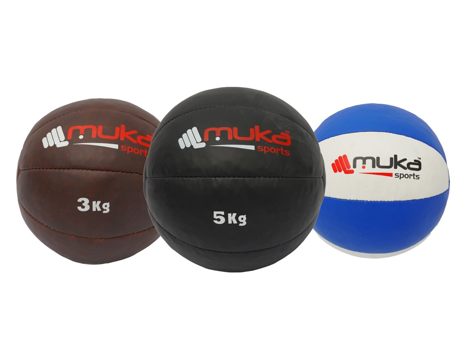 Muka Fitness Weighted Medicine Exercise Ball Durable Muscle Driver Sport Gym