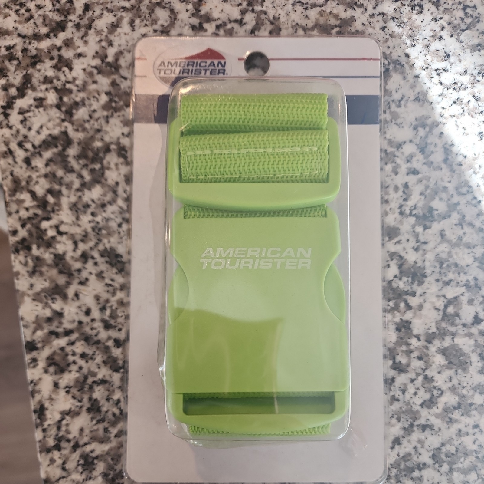 AMERICAN TOURISTER Green Luggage Strap NEW Adjustable Fits up to 72 in