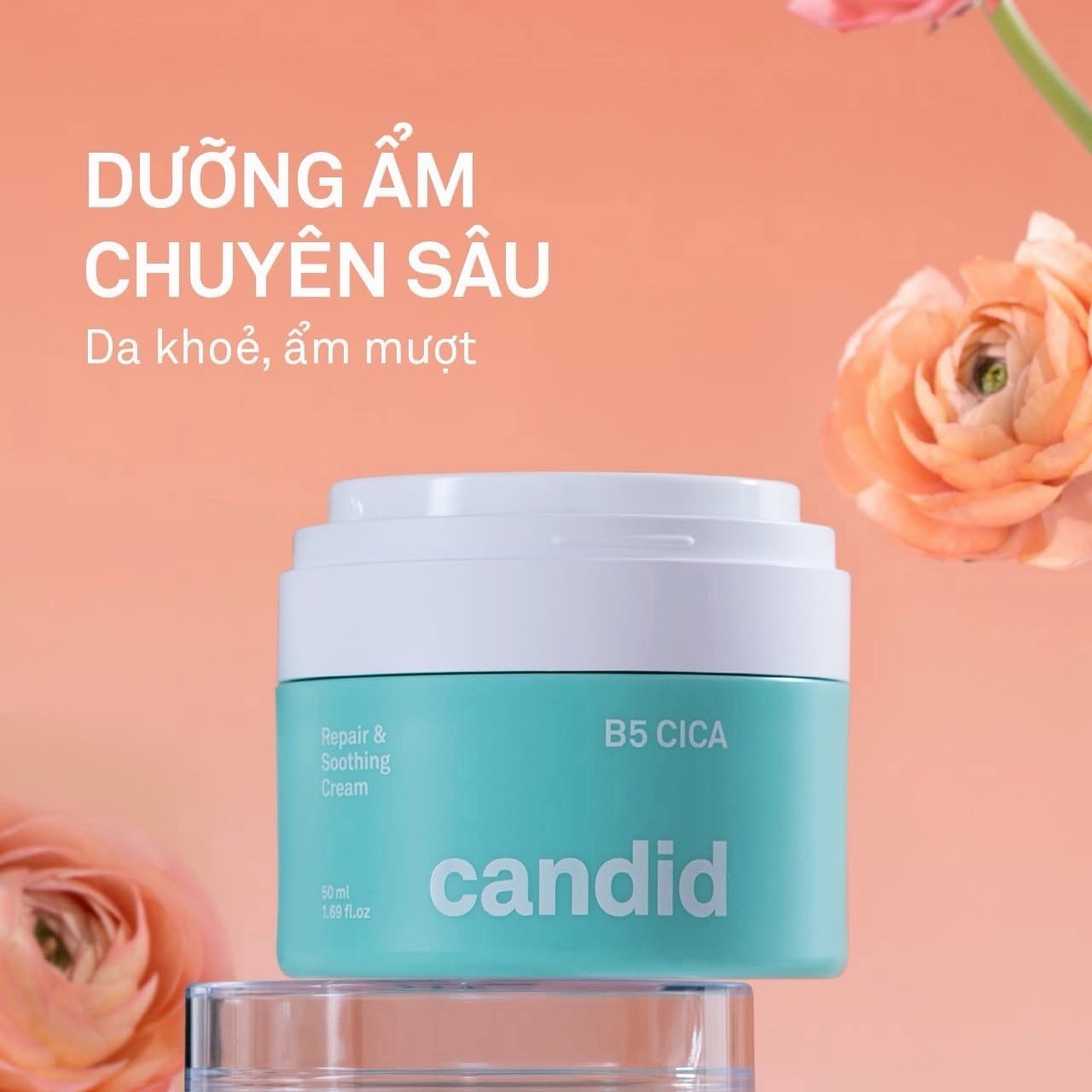 candid B5 Cica Repair & Soothing Face Cream Moisturizer  ( U.S. seller)