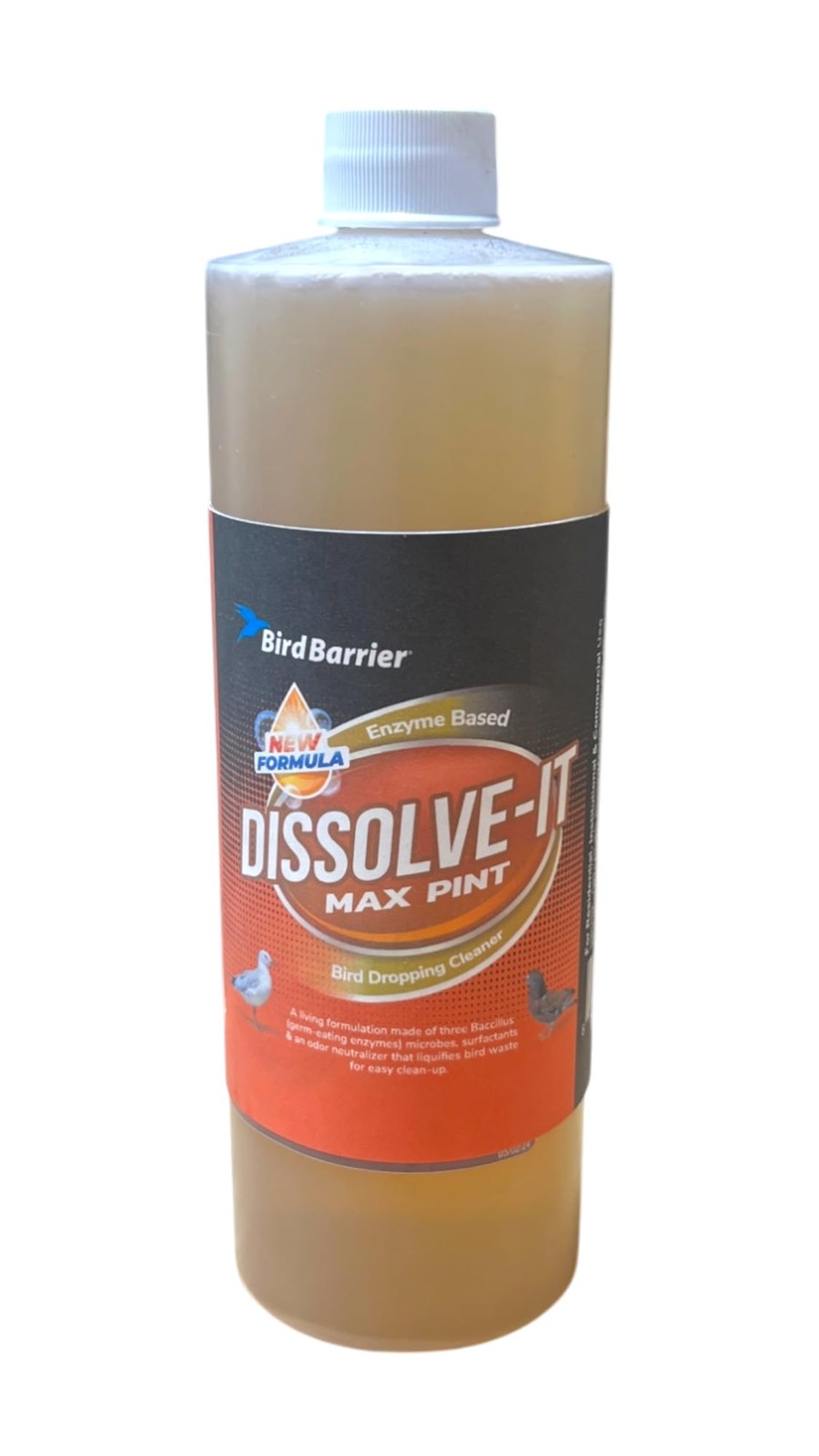 DissolveIt Max Enzyme Cleaner  Bird Dropping Cleaner  Dissolves Waste – Treat...