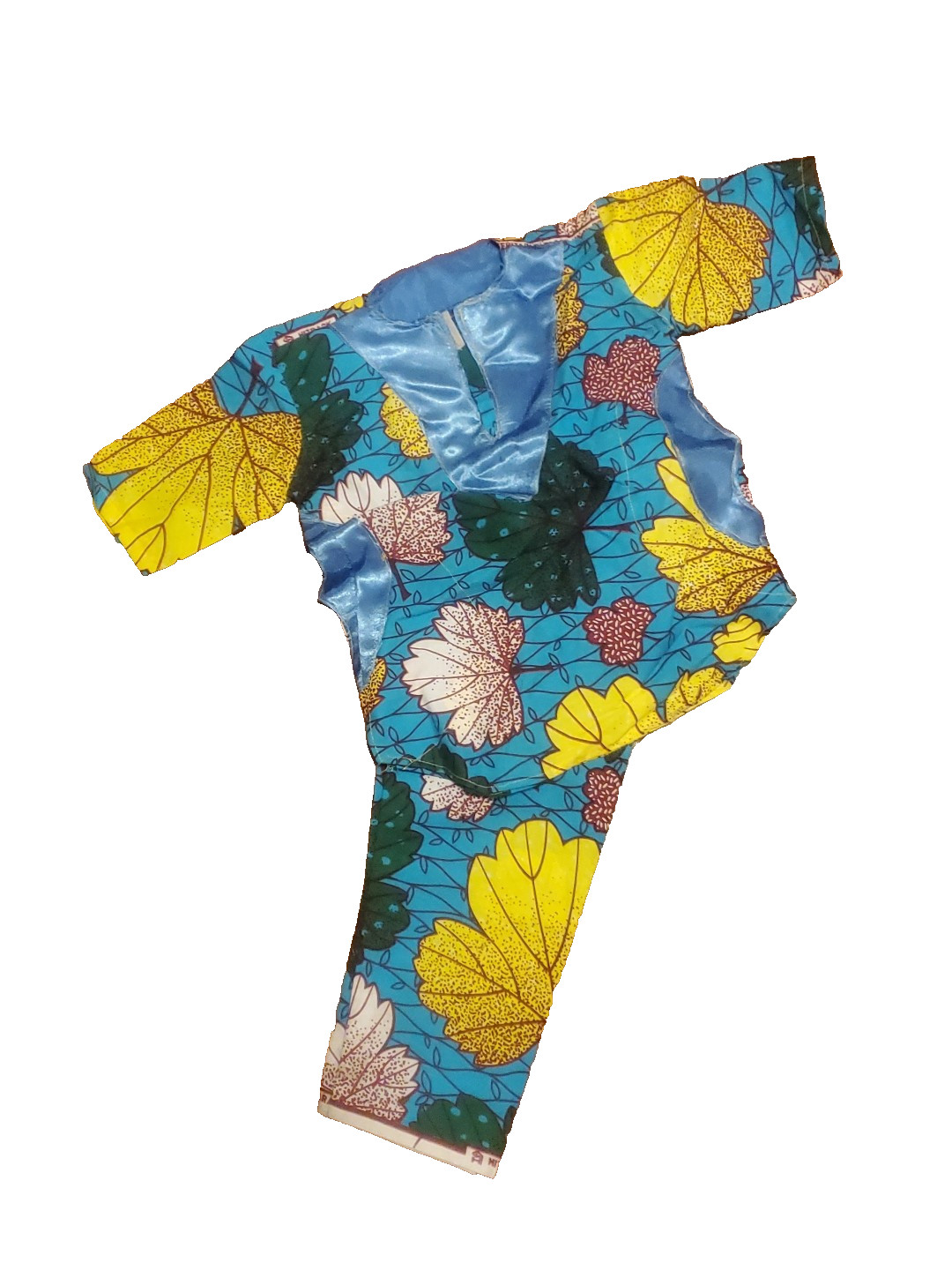African Outfit Baby Boys Dashiki Kente 3T-4T Years Unisex Shirt Pants Kids Girls