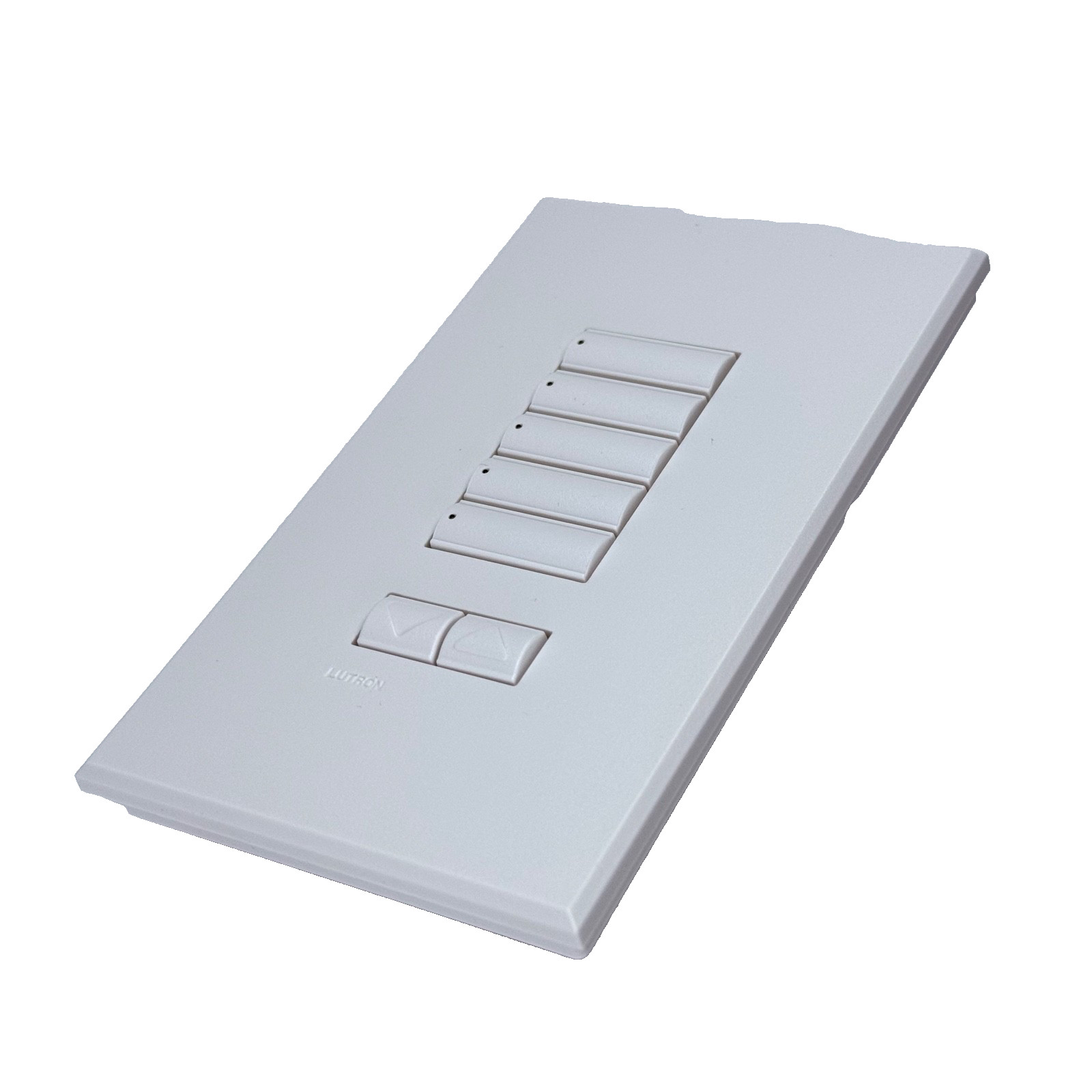 Lutron QSWS2-5BRLN-WH seeTouch QS 5-Button Wallstation Raise Lower - NEW