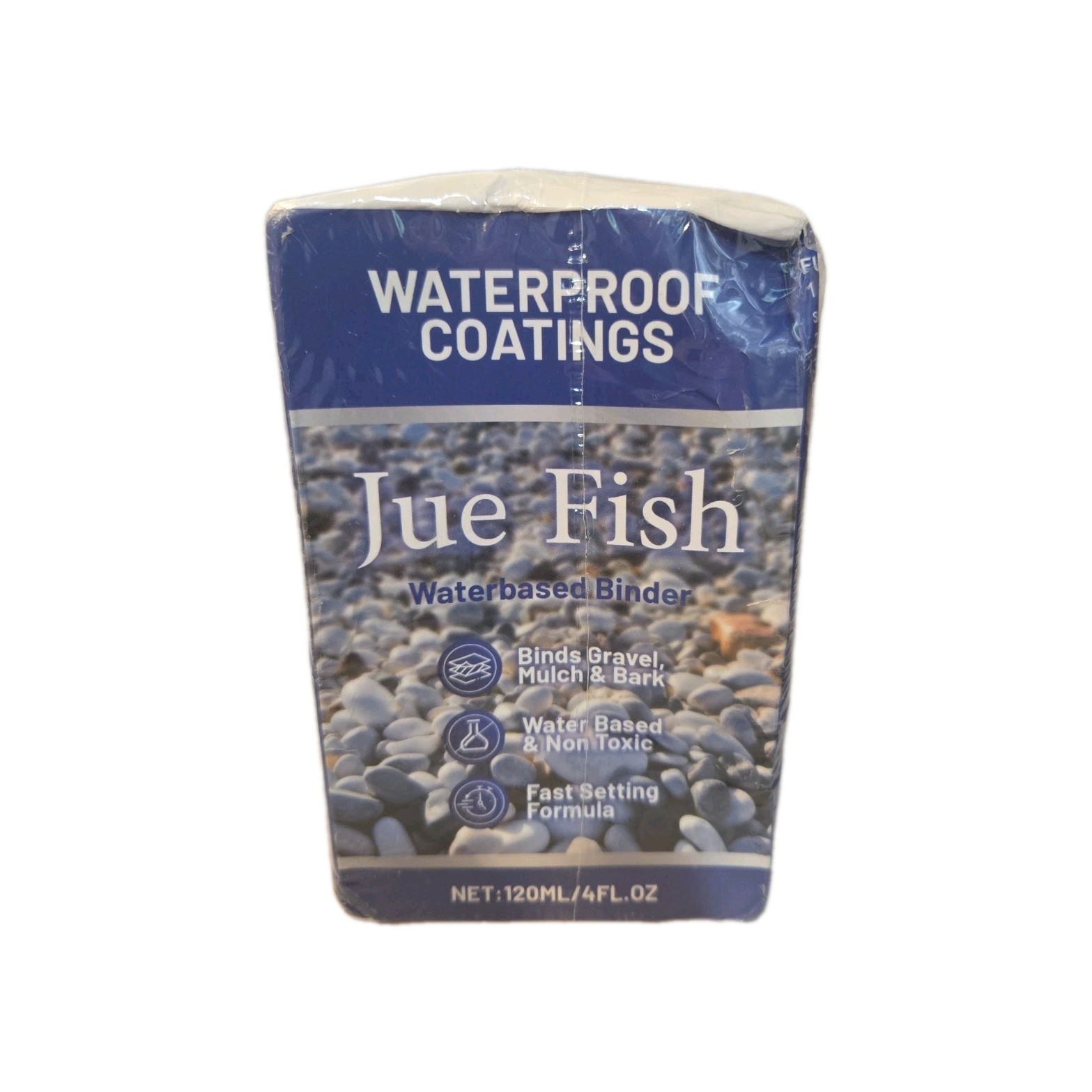 Jue Fish Water Based Binder Binds Gravel Mulch Bark 120ml Fast Setting Adhesion