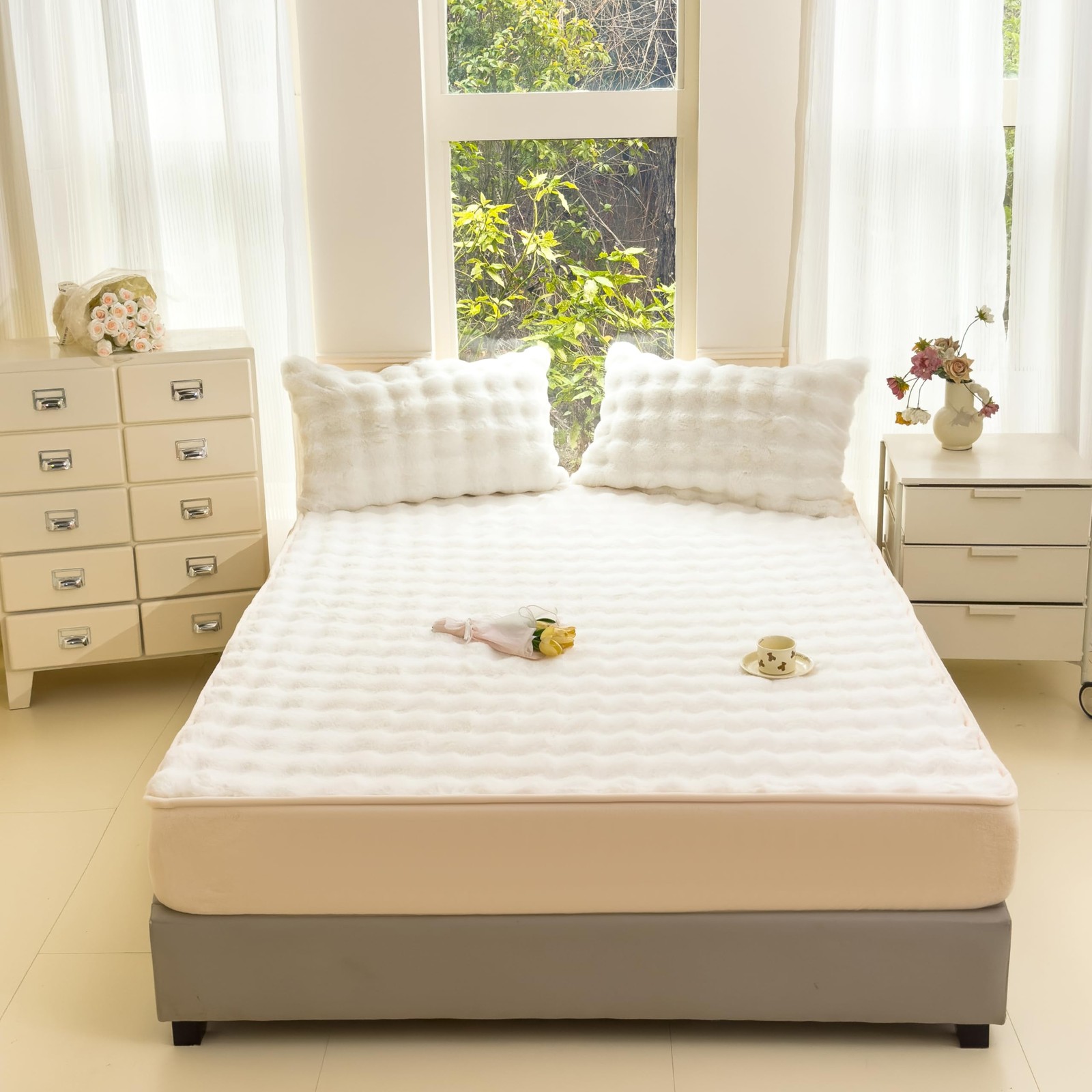 H&D Bedding Queen Sheet Set – 3 Piece Bed Sheets for Queen Size Bed, Luxury S...