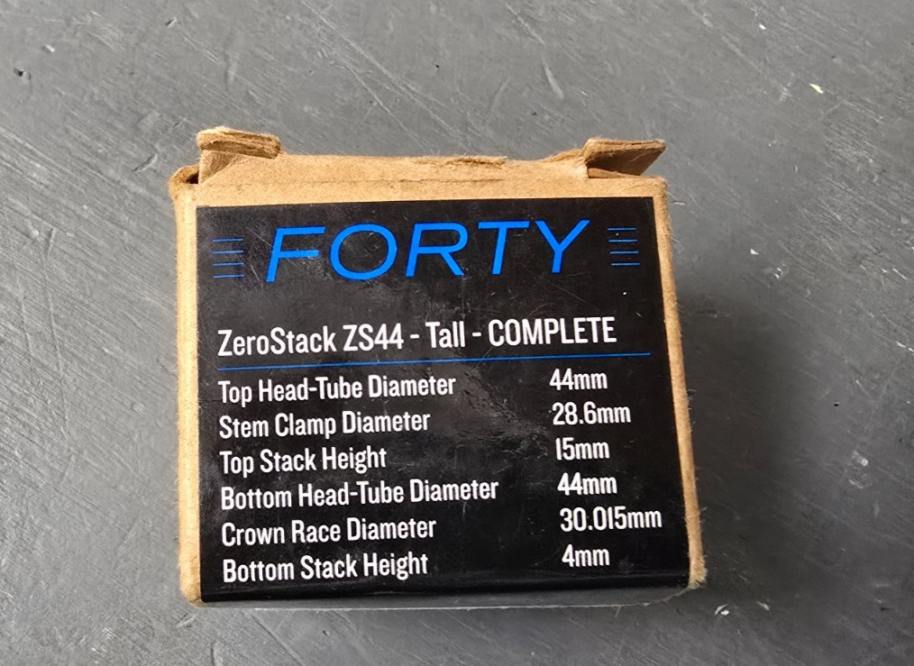 Cane Creek Headset Forty zerostack ZS44/28.6 TALL Complete BAA0076K