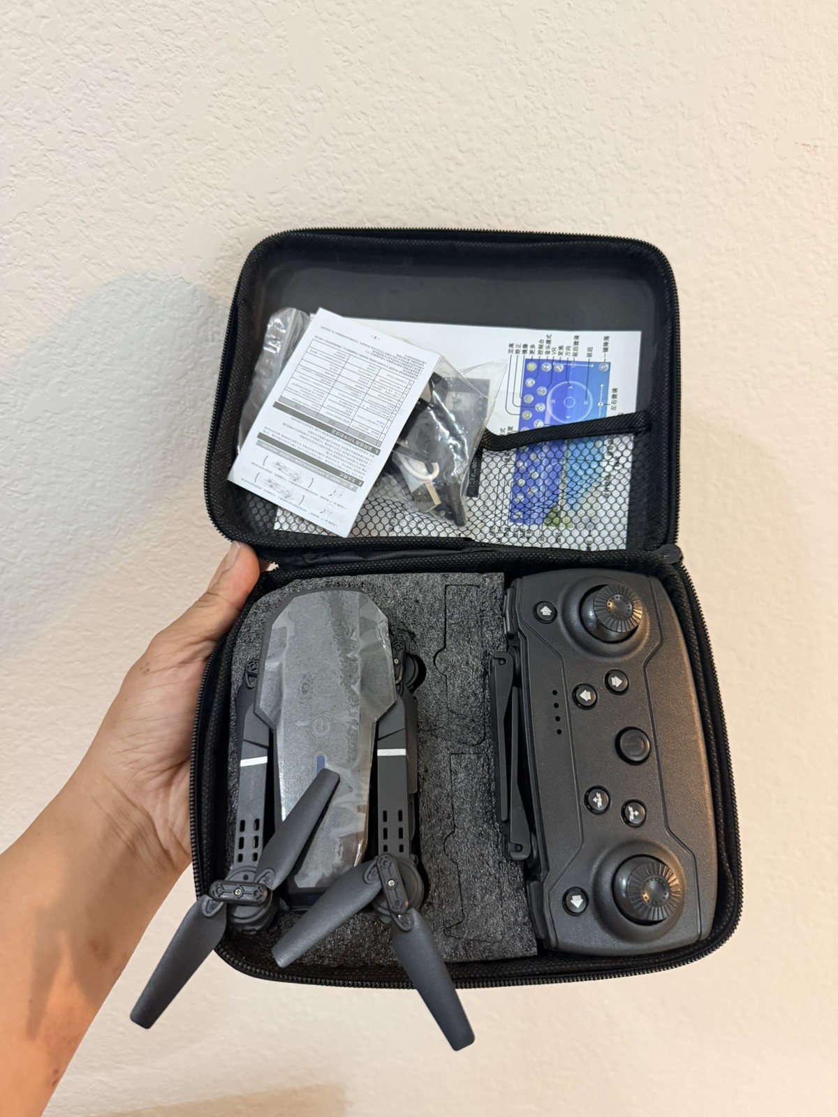 E88 Pro Mini Camera Drone Bundle - NIB