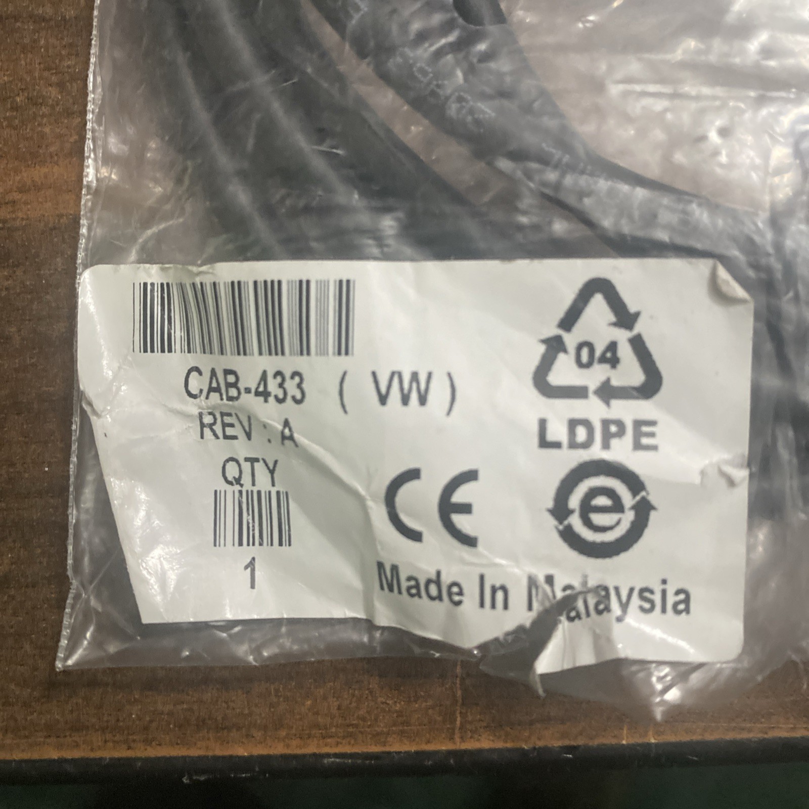 DATALOGIC CAB-433 / CAB433 (NEW IN Bag)