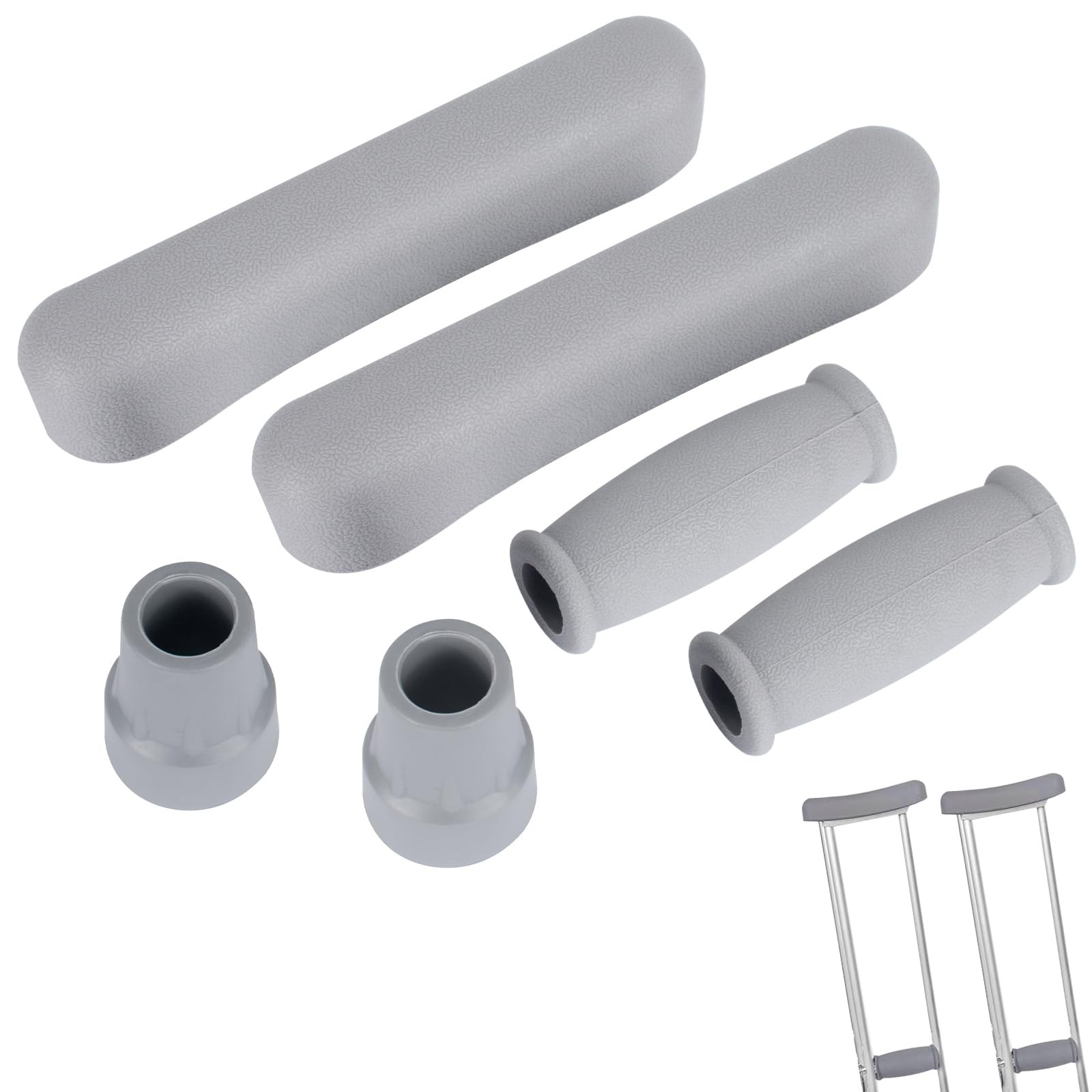 Crutches Padding Crutches Accessory Kit Pads for Crutches Handles and Underar...