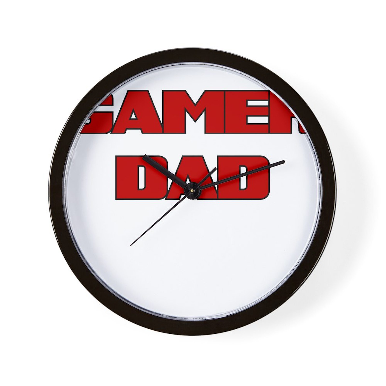 CafePress GAMER DAD 10" Wall Clock (850713240)