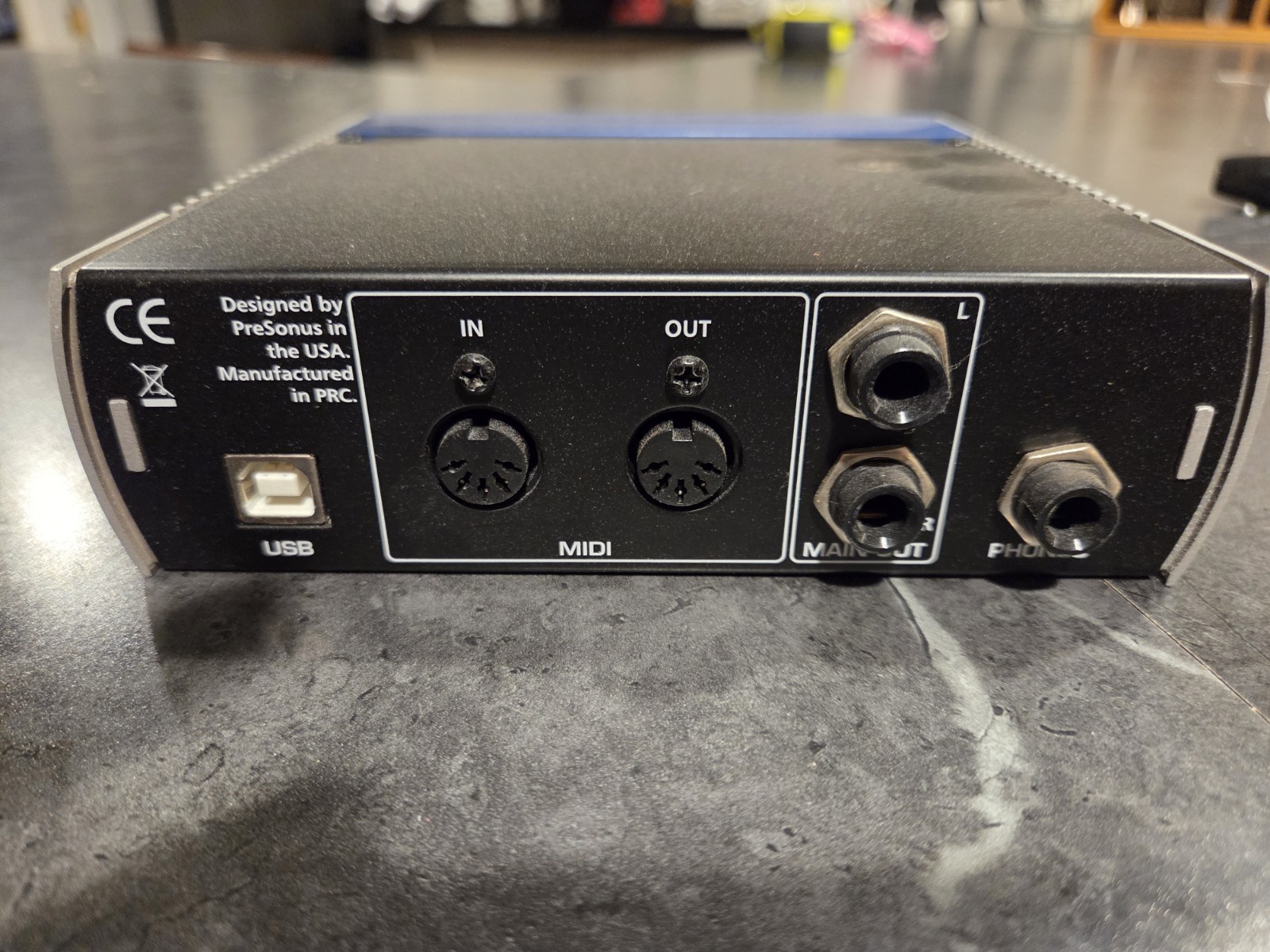 PreSonus AudioBox USB USB Audio Interface w/ MIDI I/O, Phantom Power