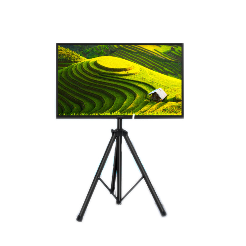 Monitor Stand with Foldable Tripod Portable for Flat Panel TV 14"-40" 360 Degree