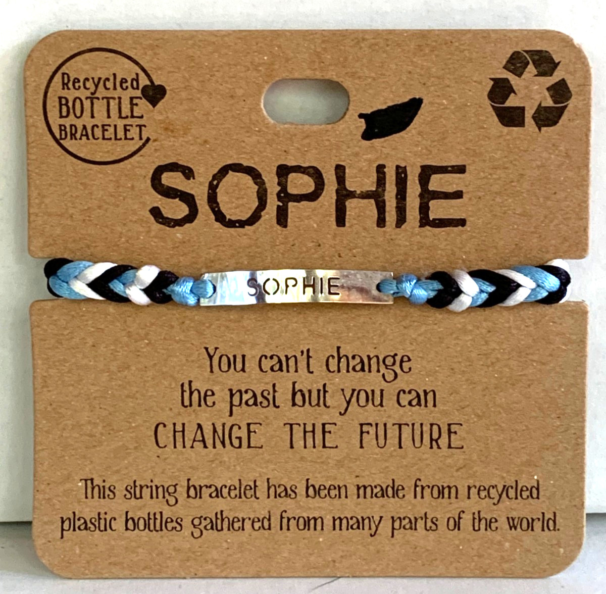 SOPHIE ♻Recycled Bottle Bracelet ~Brand New ~ Great Gift 🎁