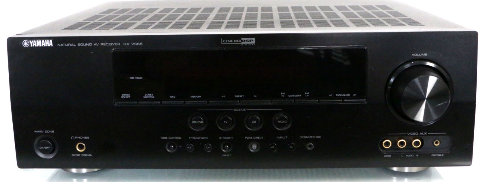 YAMAHA RX-V665 Natural Sound AM/FM/AV 7.2 Channel Receiver, Lot 873