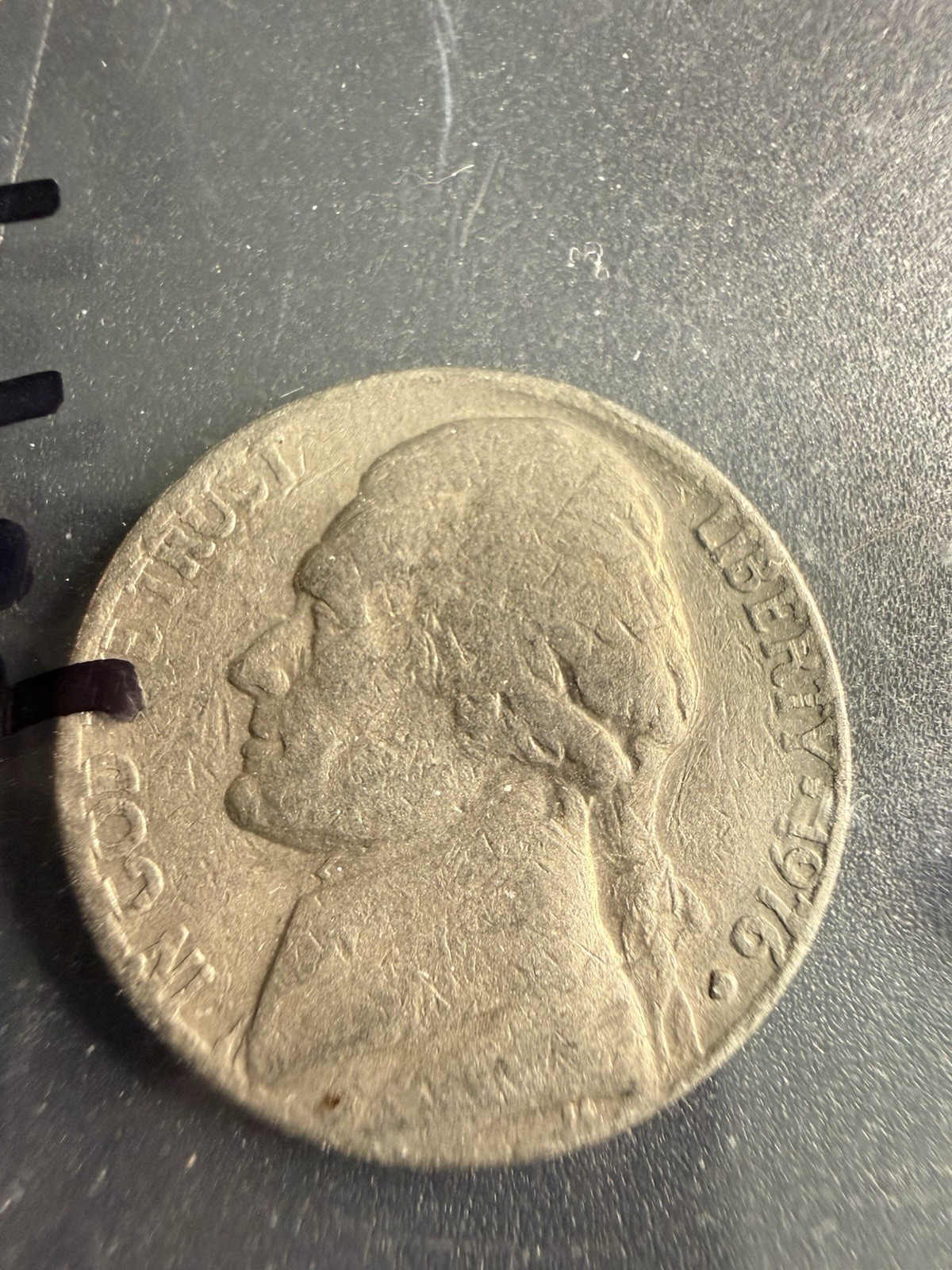 1976 D Jefferson Nickel DDO Doubling